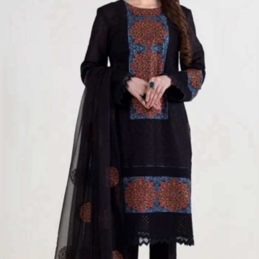 This beautiful dress is from Bareeze